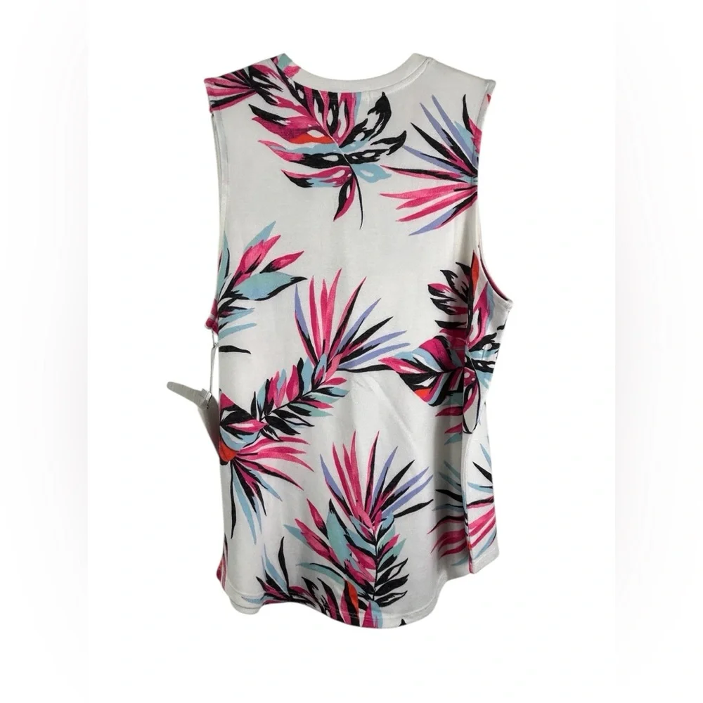 PJ Salvage Whimsy Palm PJ Set jersey with a tropical palm print